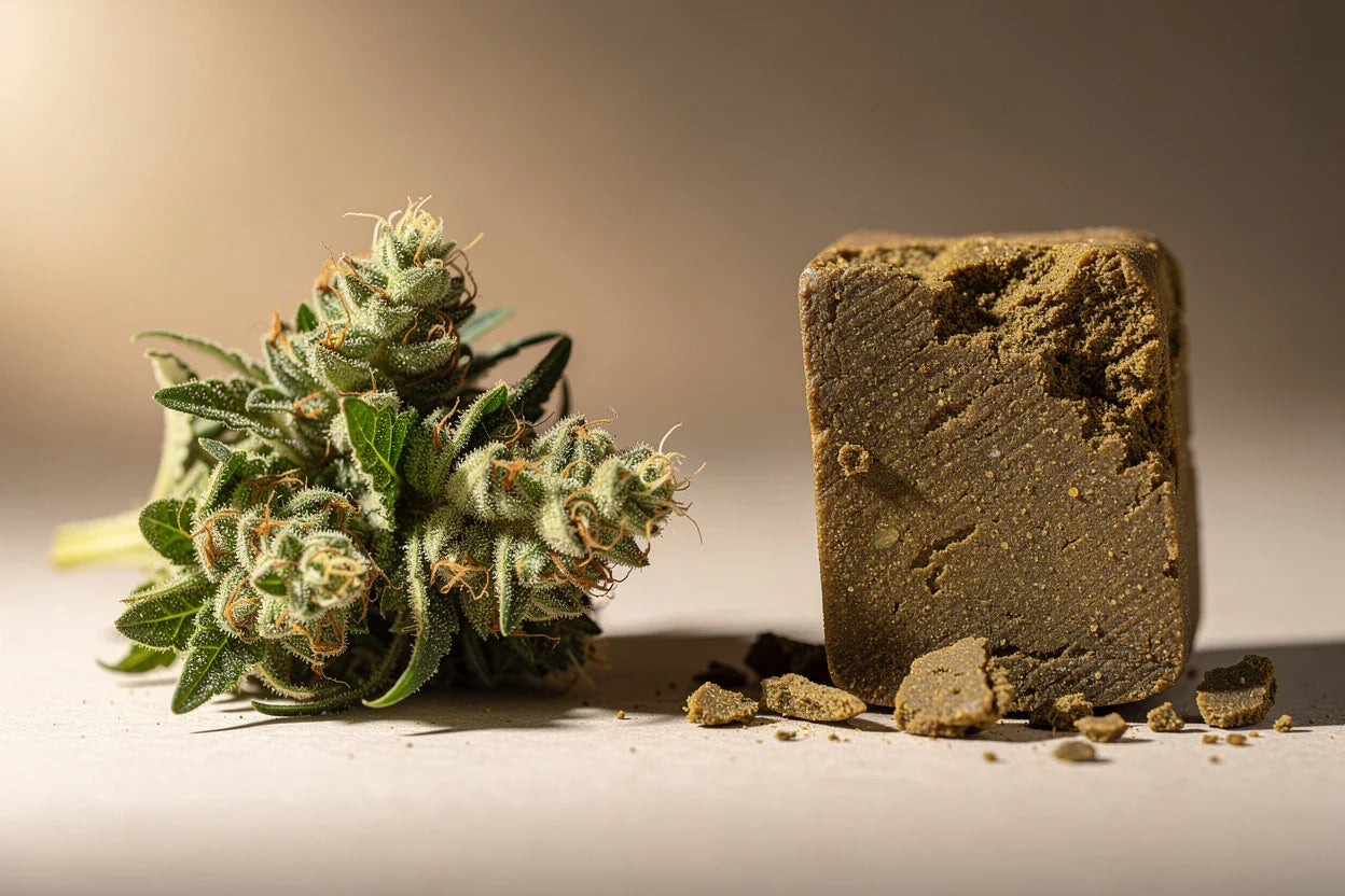 CBD flowers VS CBD hash: differences & effects