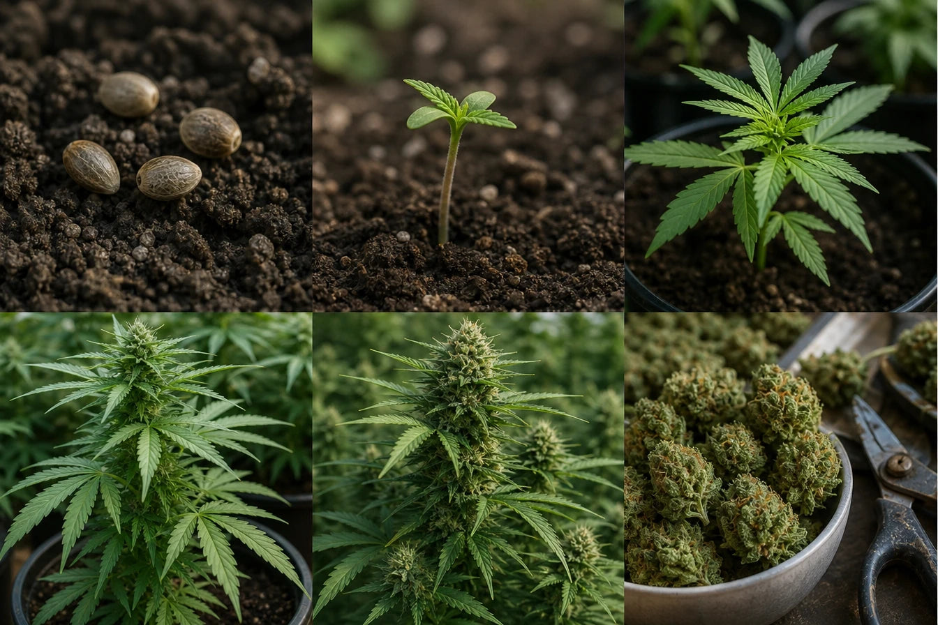 Growing CBD step by step: from seed to harvest, how does it work?