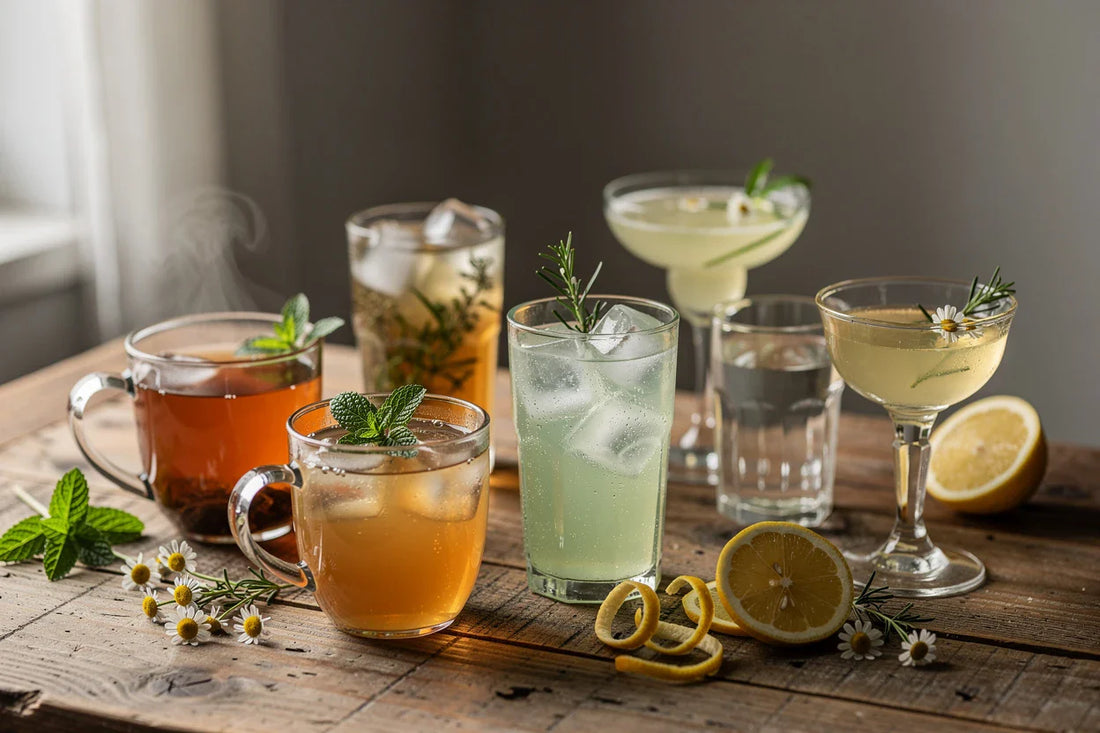CBD drink recipes: teas, infusions and cocktails