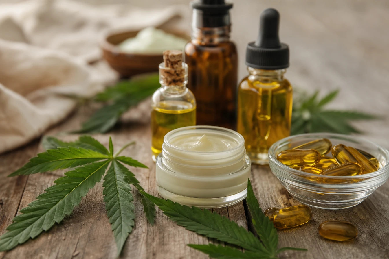 Why does the composition of a cbd product change over time?
