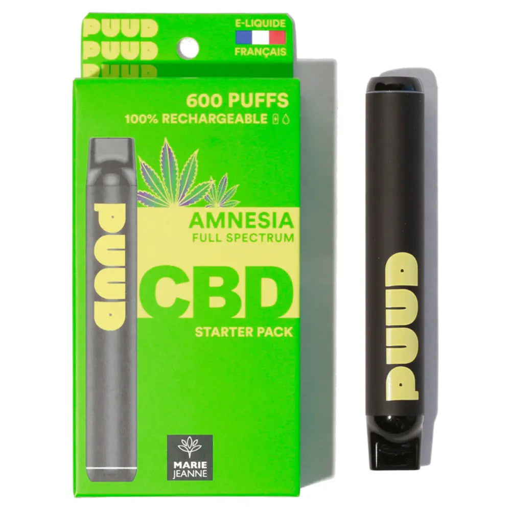 CBD PUFF + PUUD Amnesia Full Spectrum